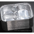 Competitive price! High quality compartment pan/tray in aluminum foil